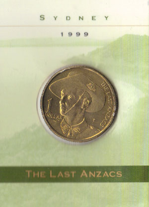 1999 S Australia $1 (Last Anzac) K000032